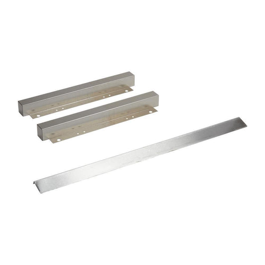 Whirlpool W11170223 27" Built-in Microwave Trim Kit, Stainless Steel, fits JMDFS24GS