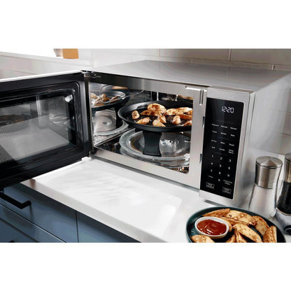 Whirlpool WMCS5522RS 1.0 cu. ft. Stainless Steel All-In-One Multifunctional Countertop Microwave With Air Fry - 900 watt