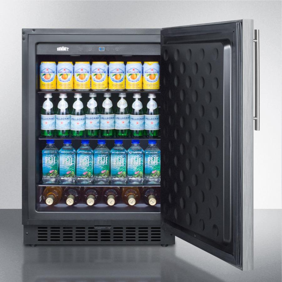 Summit 24" Wide Built-in All-refrigerator