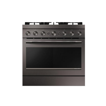 KFGS936SBE KitchenAid® 36-Inch 6 Burner Commercial-Style Gas Range with No Preheat Air Fry Mode