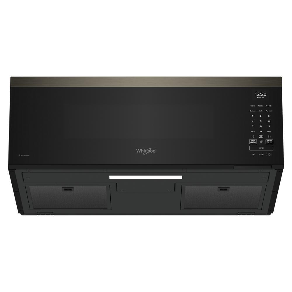 Whirlpool WMML5530RV 1.1 cu. ft. Smart Low Profile Microwave Hood Combination with 450 CRM 4-Speed Venting