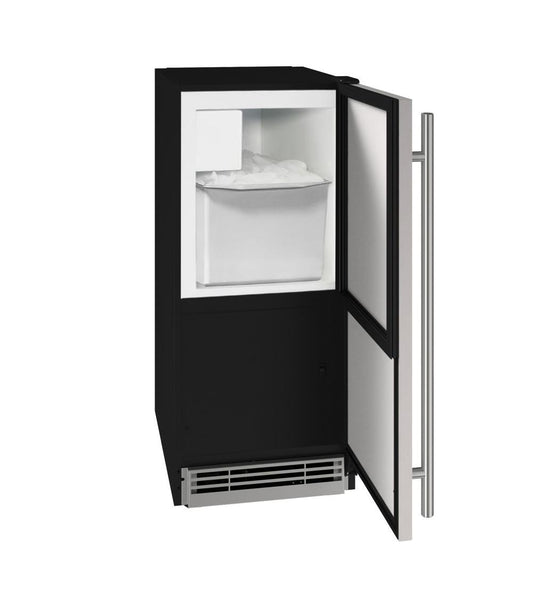 U-Line UHCR115SS01B Hcr115 15" Crescent Ice Maker With Stainless Solid Finish (115 V/60 Hz)