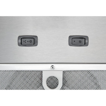BBN1243SS Broan® 24-Inch Built-In Power Pack Insert w/ Easy Install System, 300 Max Blower CFM, Stainless Steel