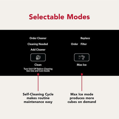 Kitchenaid KUID518SBE 18'' Automatic Ice Maker