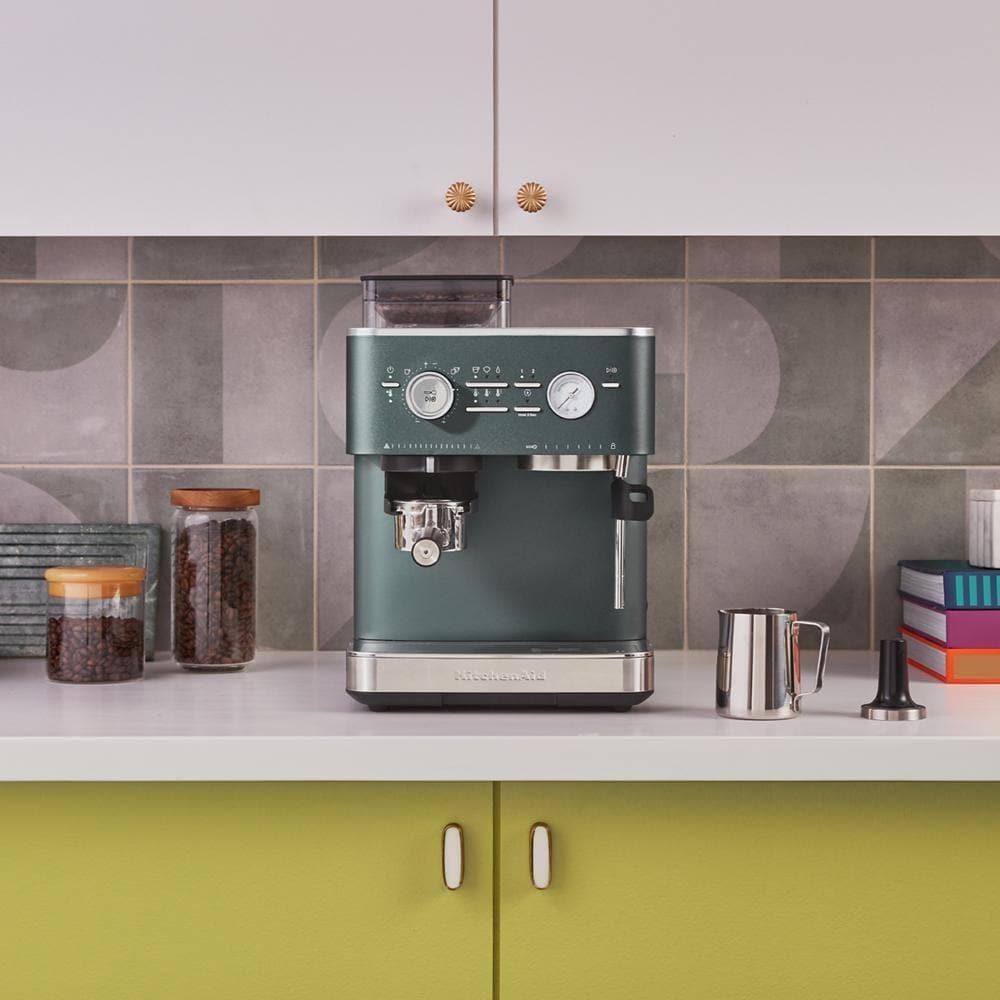 Kitchenaid KES6551JP Semi Automatic Espresso Machine with Burr Grinder