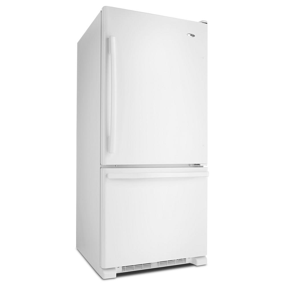 Amana ABB1924BRW 29-inch Wide Bottom-Freezer Refrigerator with EasyFreezer™ Pull-Out Drawer -- 18 cu. ft. Capacity