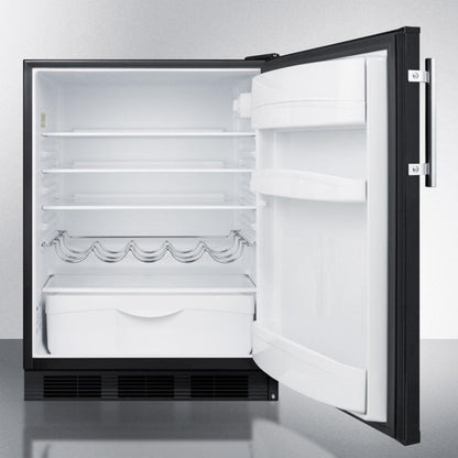 Summit FF63BKADA 24" Wide All-refrigerator, ADA Compliant