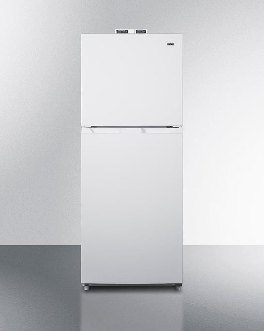 Summit BKRF1088W 24" Wide Break Room Refrigerator-freezer