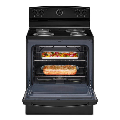 ACR4203MNB Amana® 30-inch Electric Range with Easy-Clean Glass Door