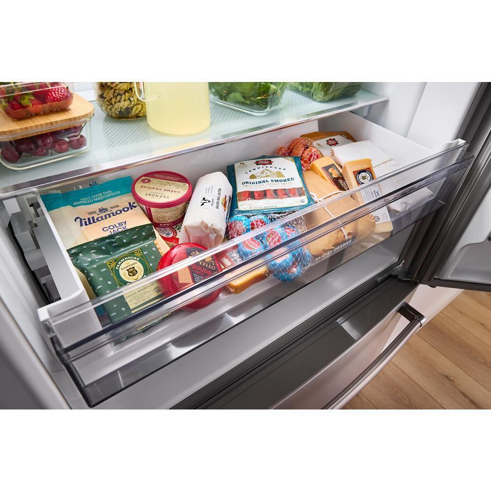 Kitchenaid KRFC136RWH 20 cu. ft. 36-Inch Width Counter-Depth French Door Refrigerator with Interior Dispense