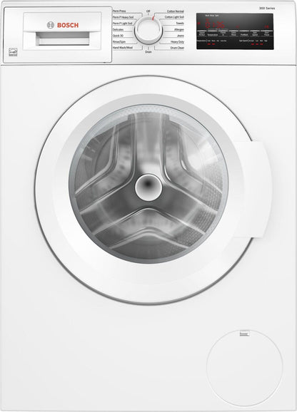 Bosch WGA12400UC 300 Series Compact Washer , White