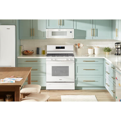 Whirlpool WFGS3530RW 30-inch Self Clean Gas Range with No Preheat Mode