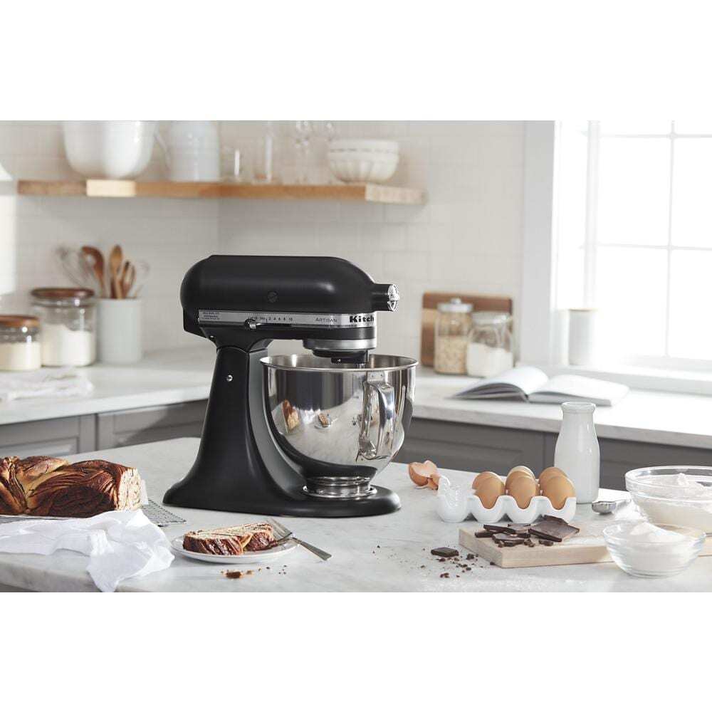 Kitchenaid KSM150PSBM Artisan® Series 5 Quart Tilt-Head Stand Mixer