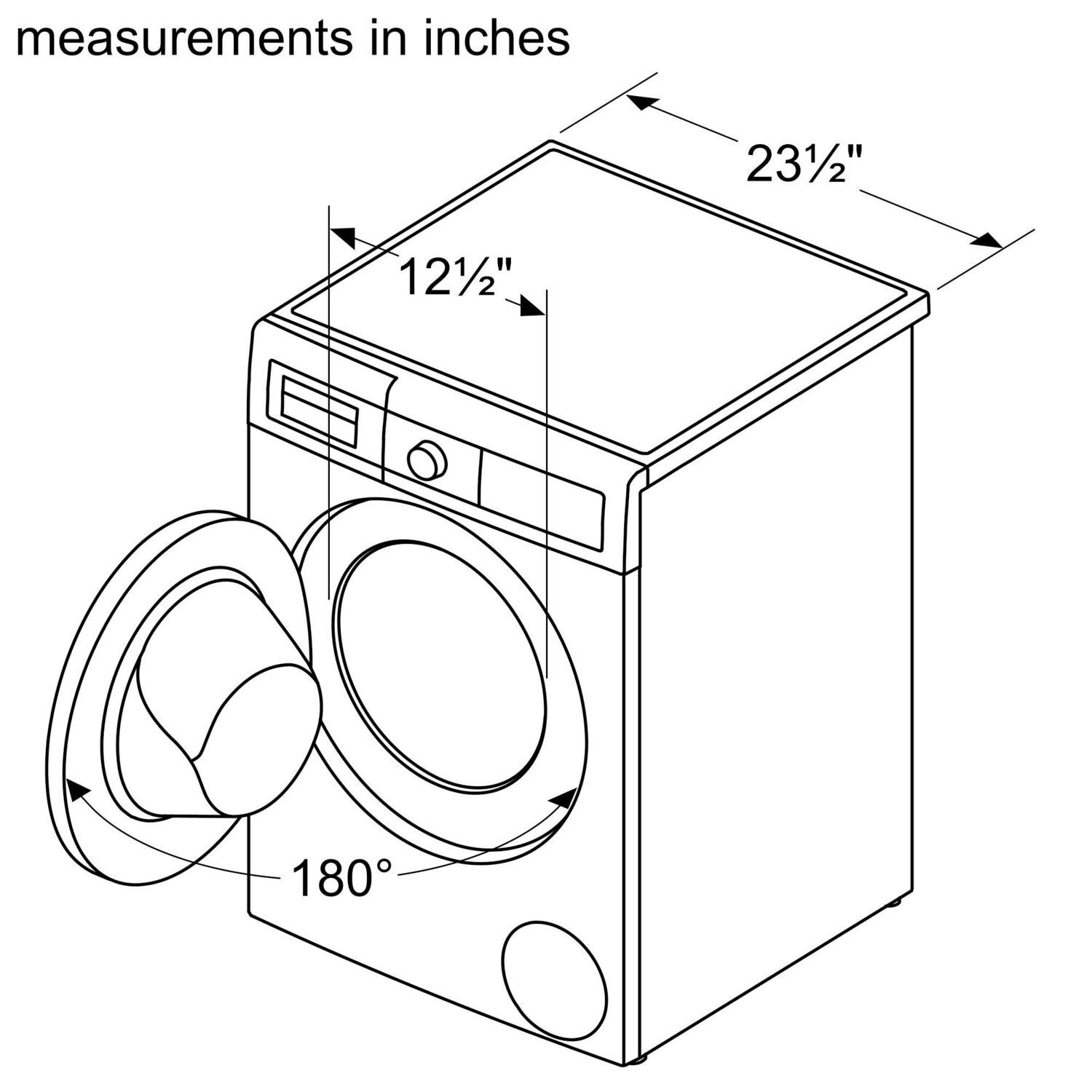 500 Series Compact Washer 1400 rpm WAW285H1UC