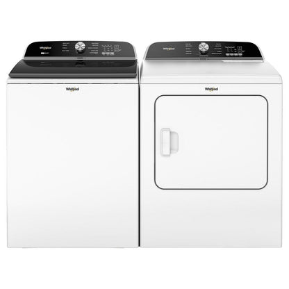 Whirlpool WTW6157PW 5.2-5.3 Cu. Ft. Whirlpool® Top Load Washer with Removable Agitator