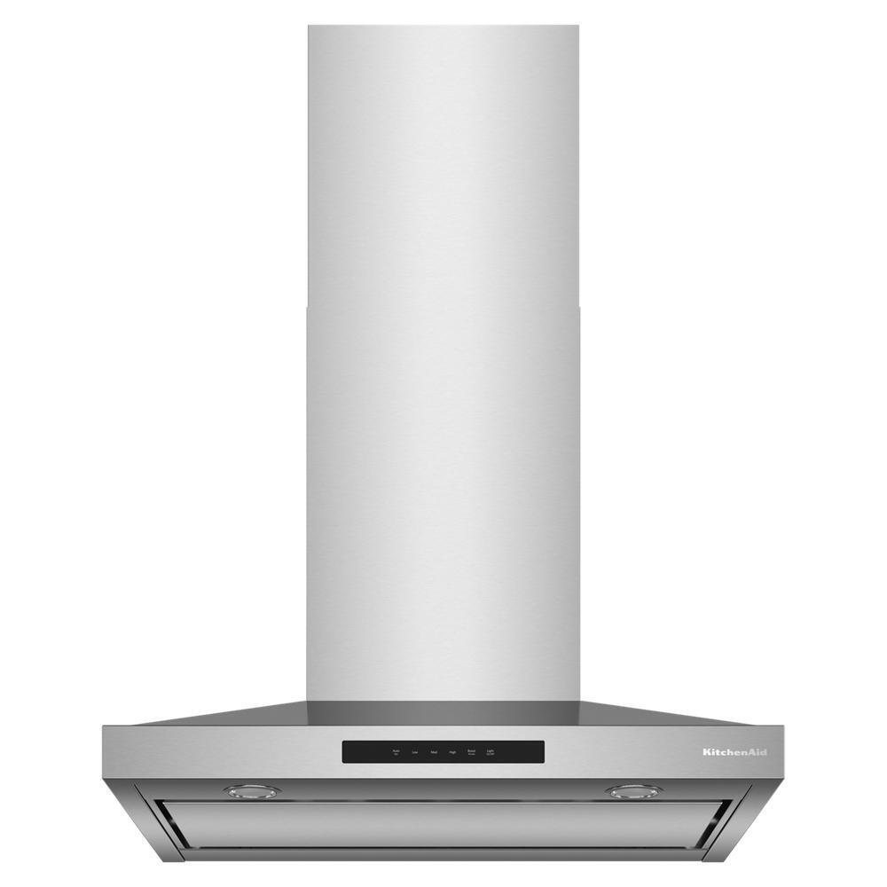 KVWC730SSS KitchenAid® 30-inch Wall-Mount, 4-Speed Canopy Hood