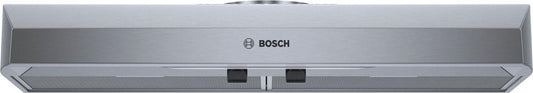Bosch DUH36152UC 300 Series, 36" Under-cabinet Hood, 280 CFM, Incandescent lights, Stnls