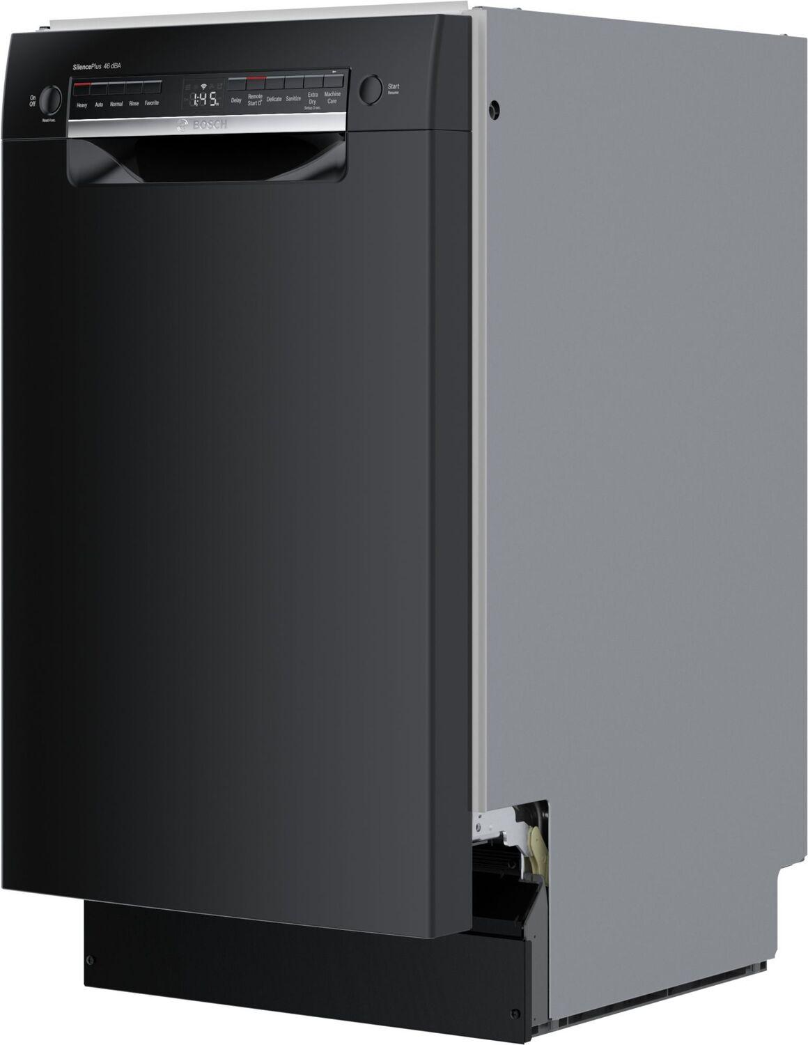 Bosch 300 Series Dishwasher 17 3/4" Black SPE53B56UC