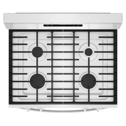 Whirlpool WFGS3030RW 30-inch Gas Range with Crispy Mode and Dishwasher Safe Grates