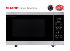 Sharp SMC1465HM 1.4 cu. ft. Countertop Microwave Oven with Inverter Technology