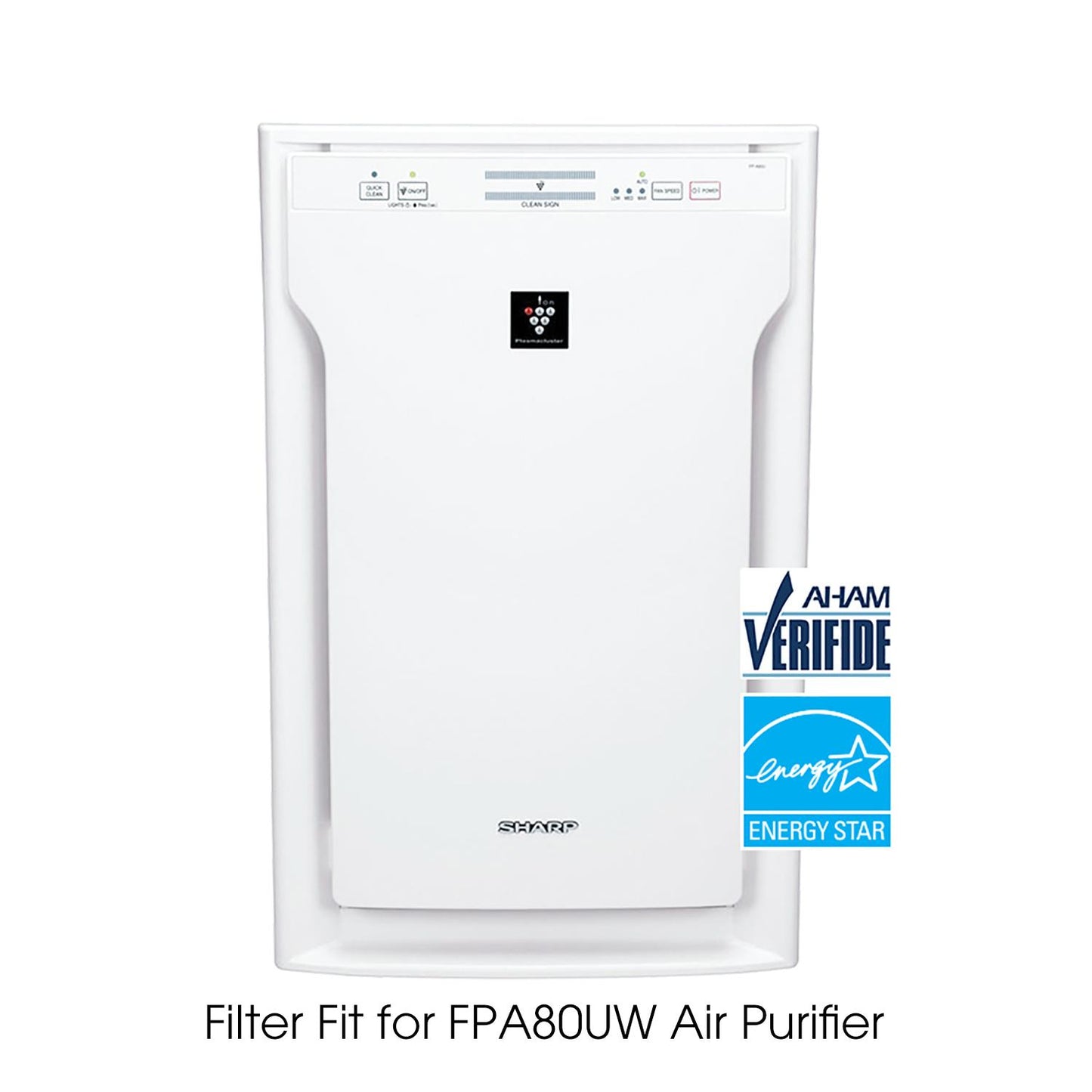 FZA80HFU Sharp True HEPA FPA80UW Replacement Filter