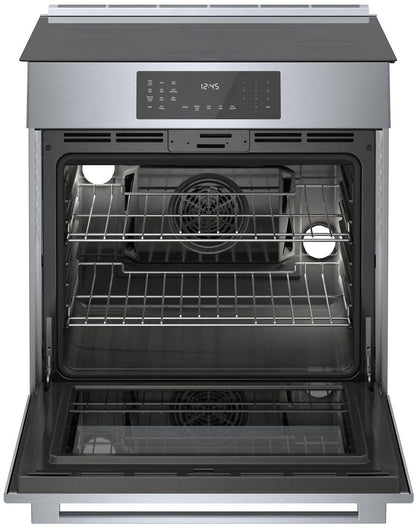 Bosch HII8057U 800 Series, Induction slide-in range, 30'', Stainless steel