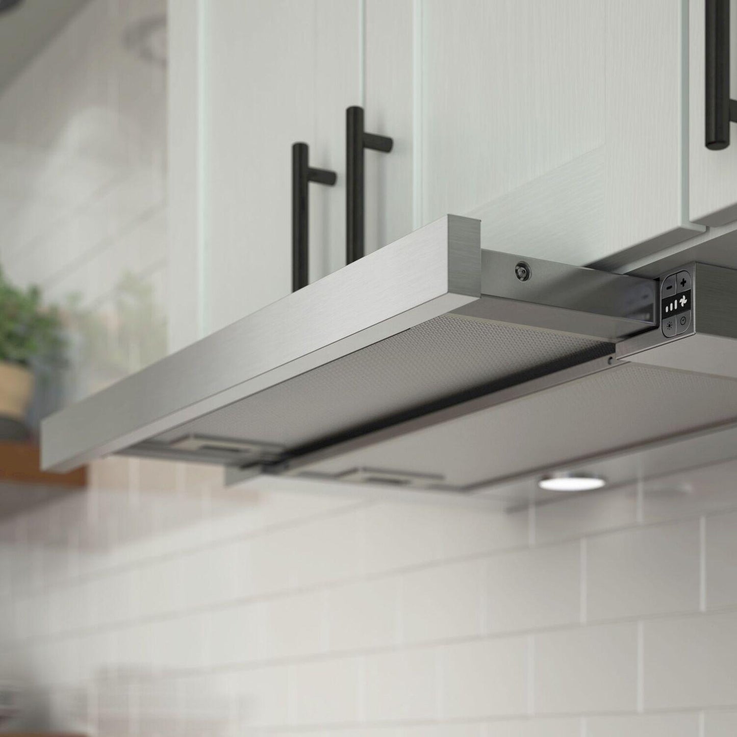 Bosch HUI54452UC 500 Series, telescopic cooker hood, Stainless steel