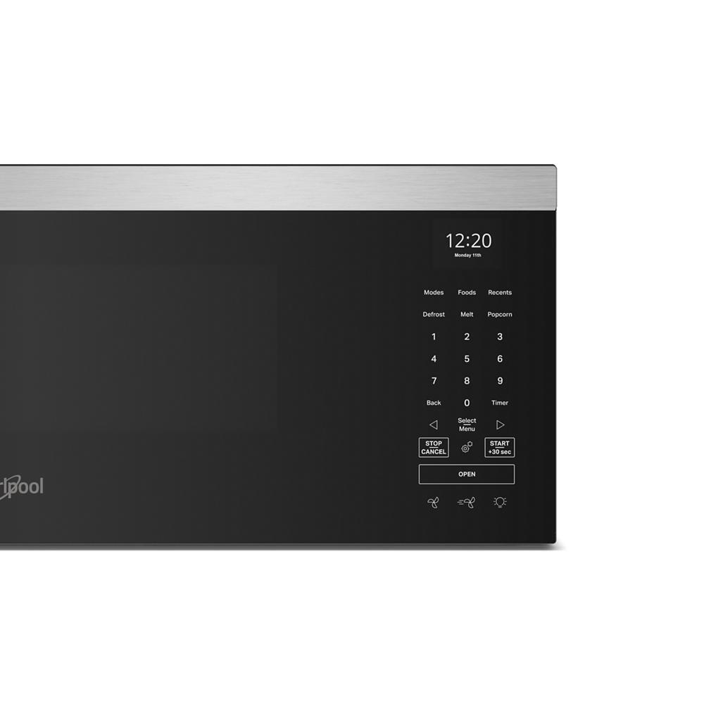 Whirlpool WMML5530RZ 1.1 cu. ft. Smart Low Profile Microwave Hood Combination with 450 CRM 4-Speed Venting