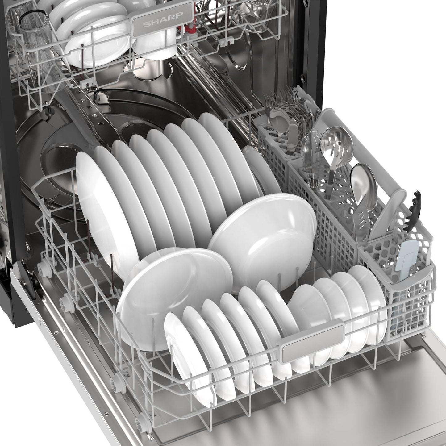 Sharp SDW6768SMS 24 in. Stainless Steel Dishwasher