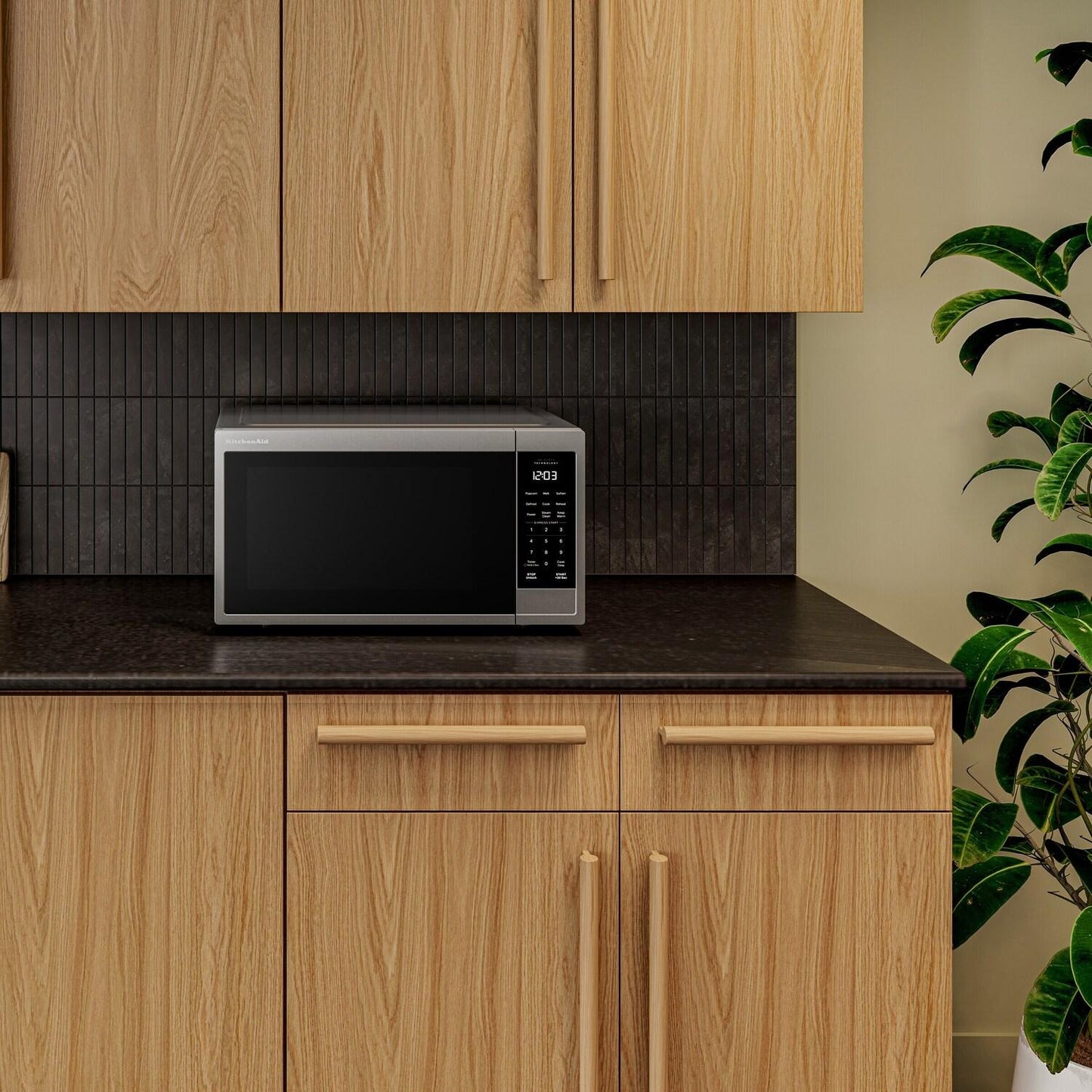 KMCS2020TPS KitchenAid® 1.1 cu ft Countertop Microwave with Inverter Technology