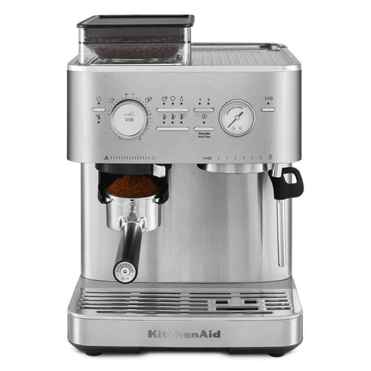 Kitchenaid RKES6551SX Semi Automatic Espresso Machine with Burr Grinder