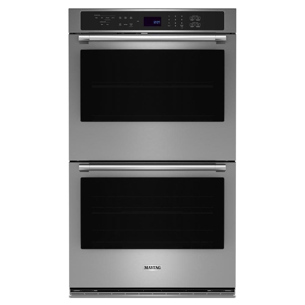 Maytag MOED6027LZ 27-inch Double Wall Oven with Air Fry and Basket - 8.6 cu. ft.