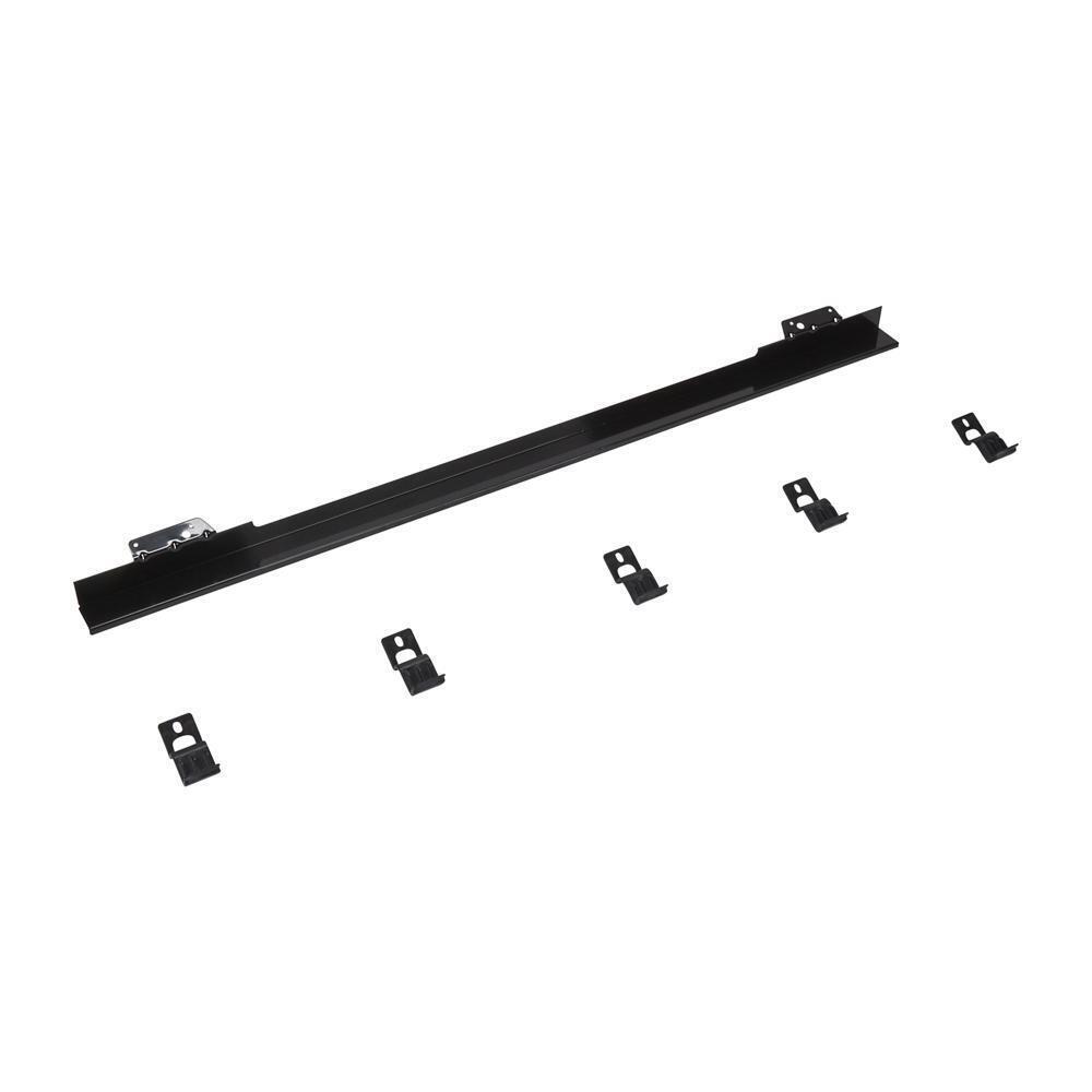 Kitchenaid W10837578 30" Built-In Range Flush Installation Trim Kit, Black, fits JJW3430DB and JJW3830DB
