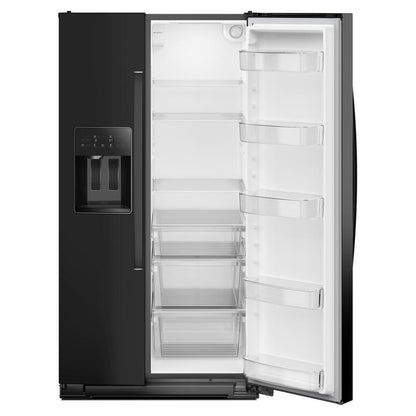 Whirlpool WRSF5536RB 36-inch Standard Depth Side-by-Side Refrigerator with TruCool™ System