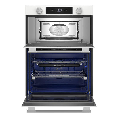 Kitchenaid KOEC730SWH Smart Combo Wall Oven with Assisted Cooking Modes