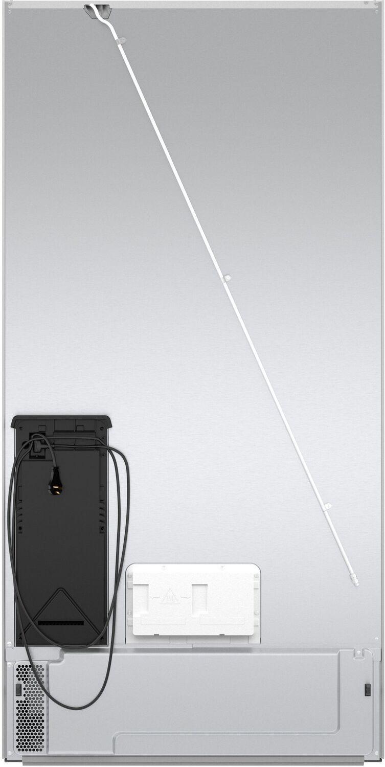 Bosch B36CL81ENG 800 Series, French Door Bottom Mount Refrigerator, Glass door, 36'', Stainless steel