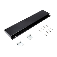 Kitchenaid W10655449 Slide-in Range Backsplash, Black, Size: 6