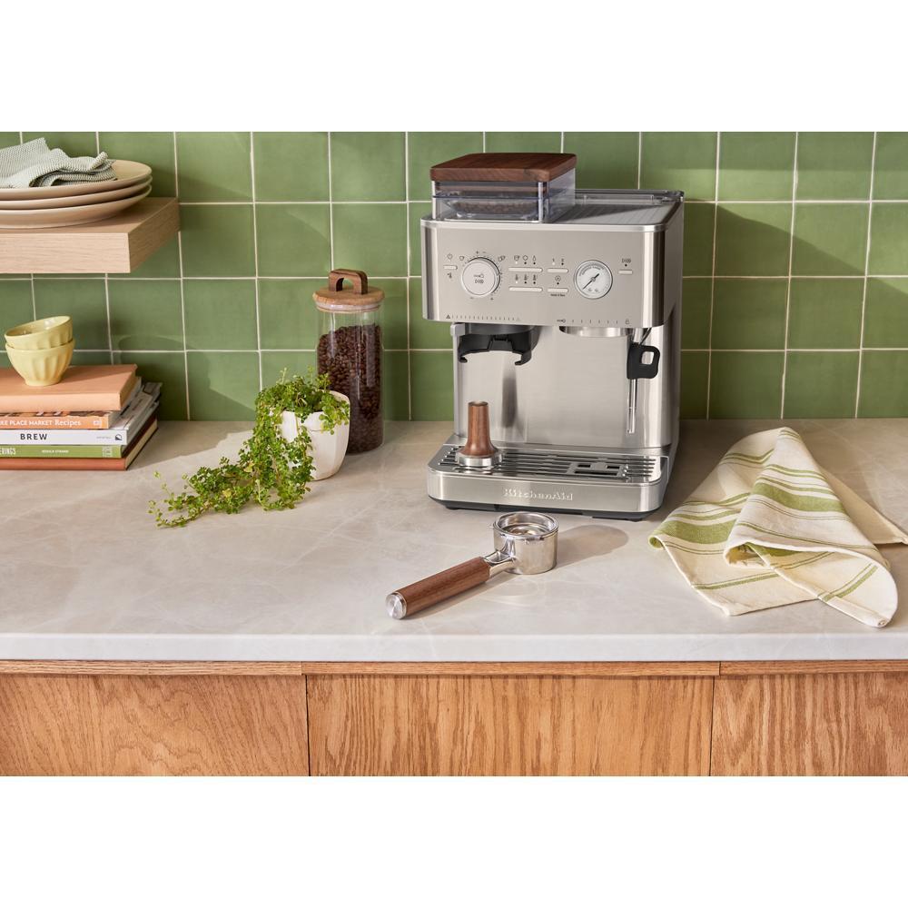 Kitchenaid KES6551SX Semi Automatic Espresso Machine with Burr Grinder