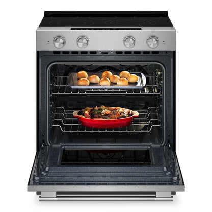 Kitchenaid KSES530SPS 5.3 Cu. Ft. Smart Slide-in Electric Range with Two Even-Heat™ Hyper Elements and Convection Cooking Modes