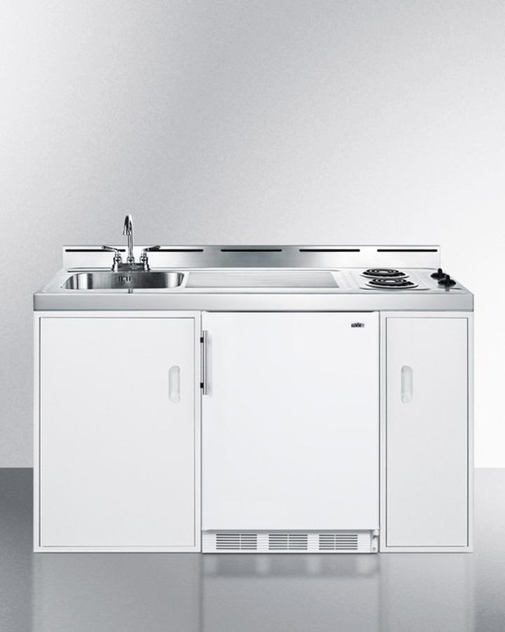 Summit C60EL 60" Wide All-in-one Kitchenette