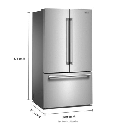 MRFF4336TZ Maytag® 31 Cu. Ft. XL Capacity French Door Bottom Mount Refrigerator with Ice + Water