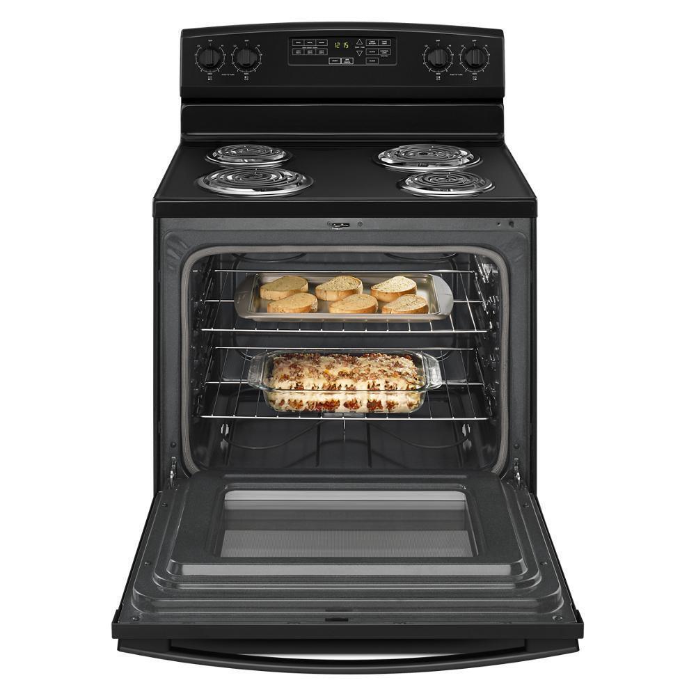 Amana ACR4503SFB 30-inch Amana® Electric Range with Self-Clean Option