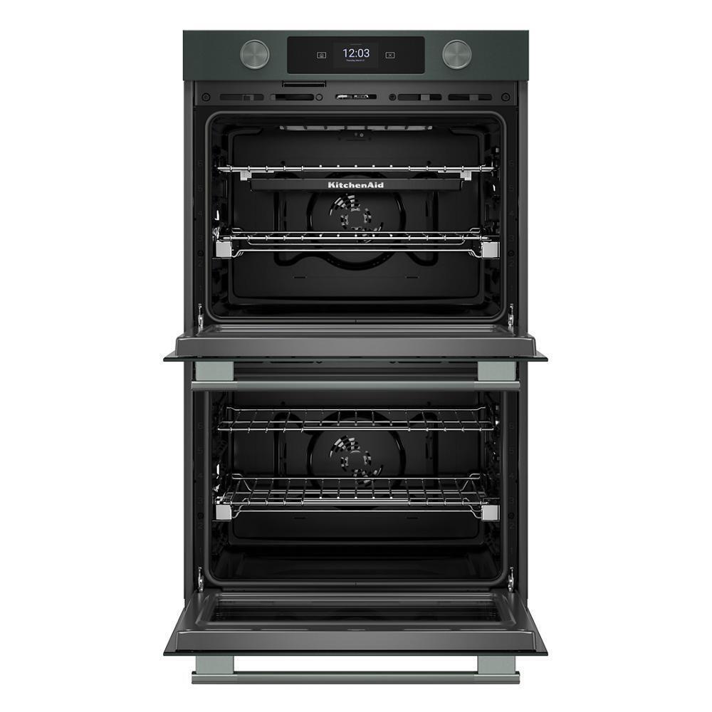 Kitchenaid KOED930SJP 30-inch Smart Electric Double Wall Oven with Intelligent Cooking Camera - Juniper