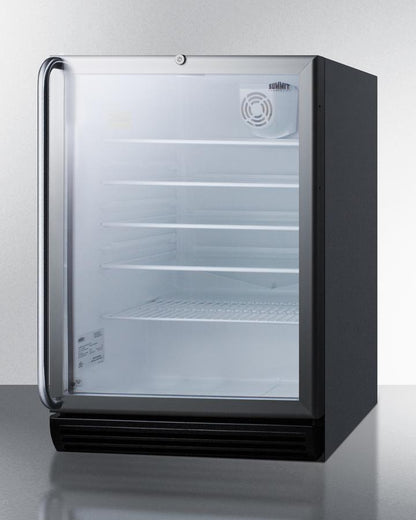 Summit SCR600BGLSHADA 24" Wide Beverage Center, ADA Compliant