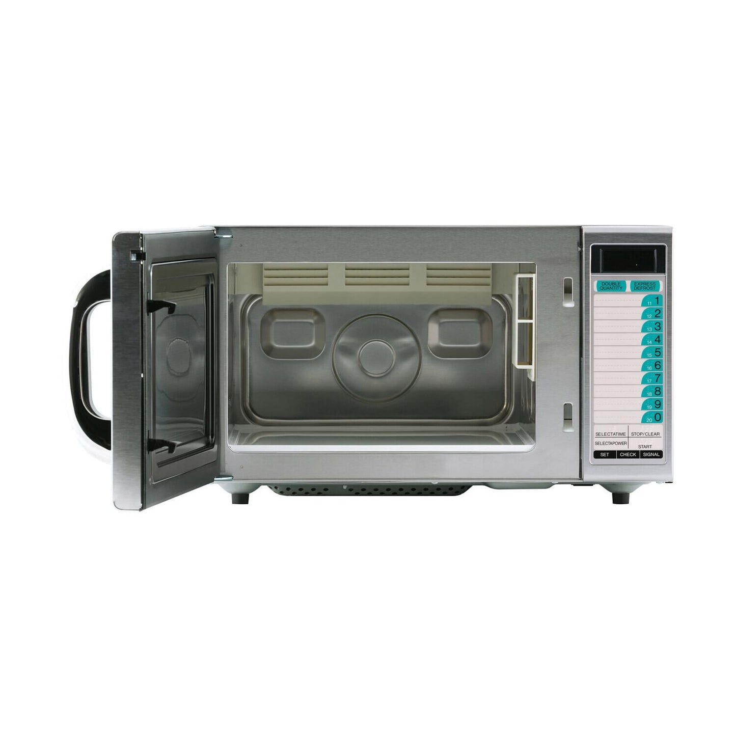 Sharp R21LTF Medium-Duty Commercial Microwave Oven with 1000 Watts