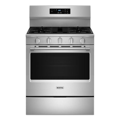 Maytag MFGS4030RS 30-Inch Wide Gas Range With Steam Clean - 5.0 cu. ft.