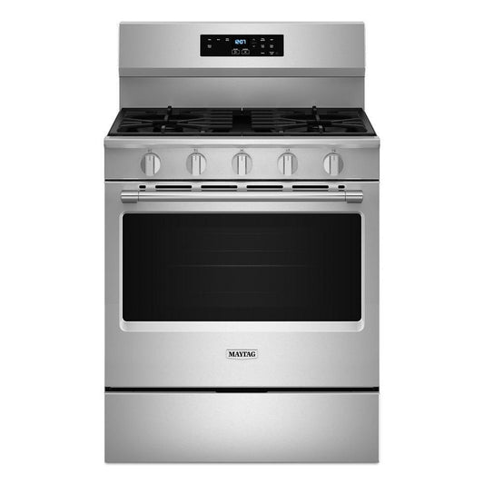 Maytag MFGS4030RS 30-Inch Wide Gas Range With Steam Clean - 5.0 cu. ft.