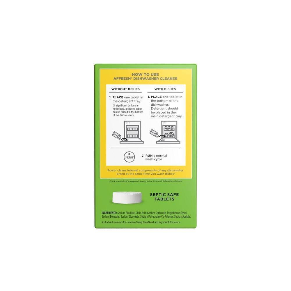 Whirlpool W10549851 Affresh® Dishwasher Cleaner Tablets - 6 Count