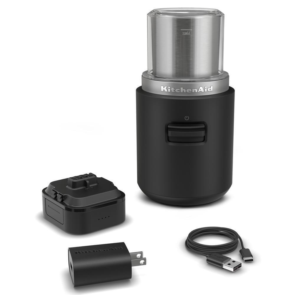 KBGR111BM KitchenAid Go® Cordless Blade Coffee Grinder - battery included