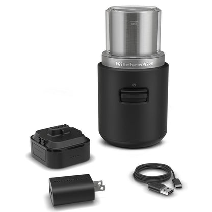 KBGR111BM KitchenAid Go® Cordless Blade Coffee Grinder - battery included